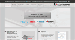 Desktop Screenshot of klefinghaus.de